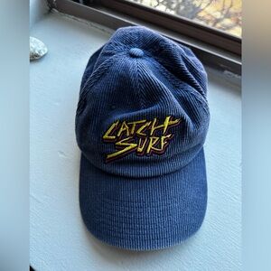 ~Blue Corduroy Catch Surf Hat~